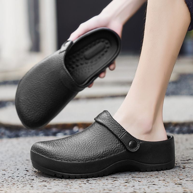 Waterproof Chef Work Shoes: Resistant to Soup Splatters, Easier to Clean the Upper