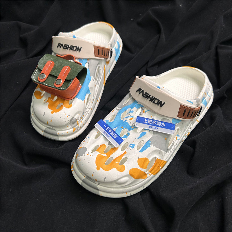 Clog shoes with bag accessories are a type of footwear that combines fashion and practicality.