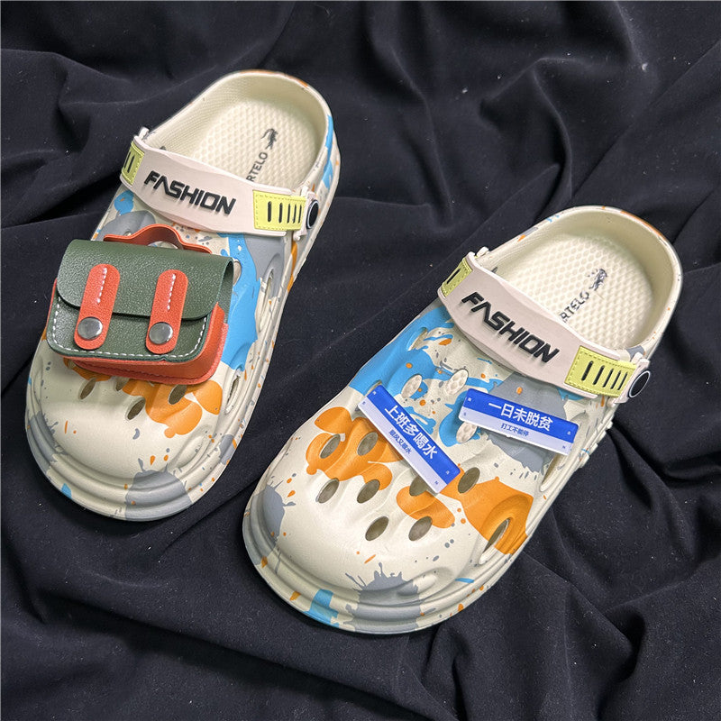 Clog shoes with bag accessories are a type of footwear that combines fashion and practicality.