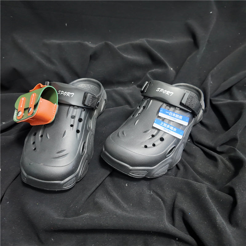 Clog shoes with bag accessories are a type of footwear that combines fashion and practicality.