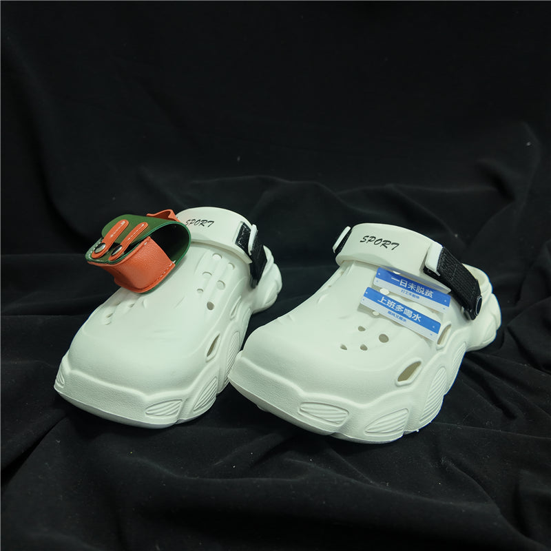 Clog shoes with bag accessories are a type of footwear that combines fashion and practicality.