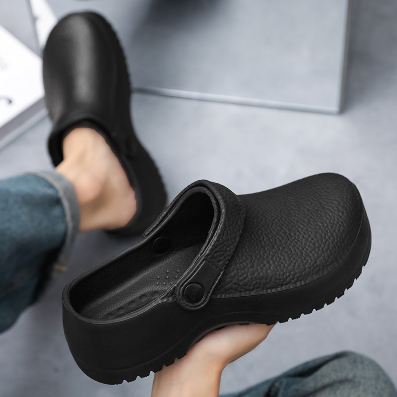 Waterproof Chef Work Shoes: Resistant to Soup Splatters, Easier to Clean the Upper