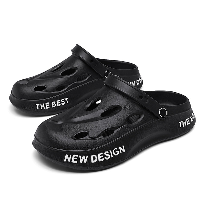 Men's Clogs: Breathable and Non-stuffy for Summer, Suitable for Both Outdoor and Home Use