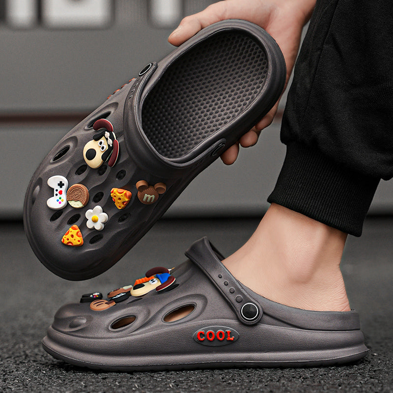 Trendy men's clogs: versatile, stylish, and non-stuffy.
