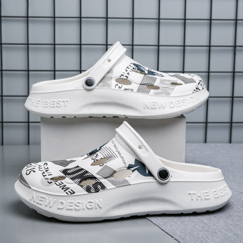 Lightweight Men's Clogs: Comfortable for Long Standing, Ultra Practical for Work Commutes
