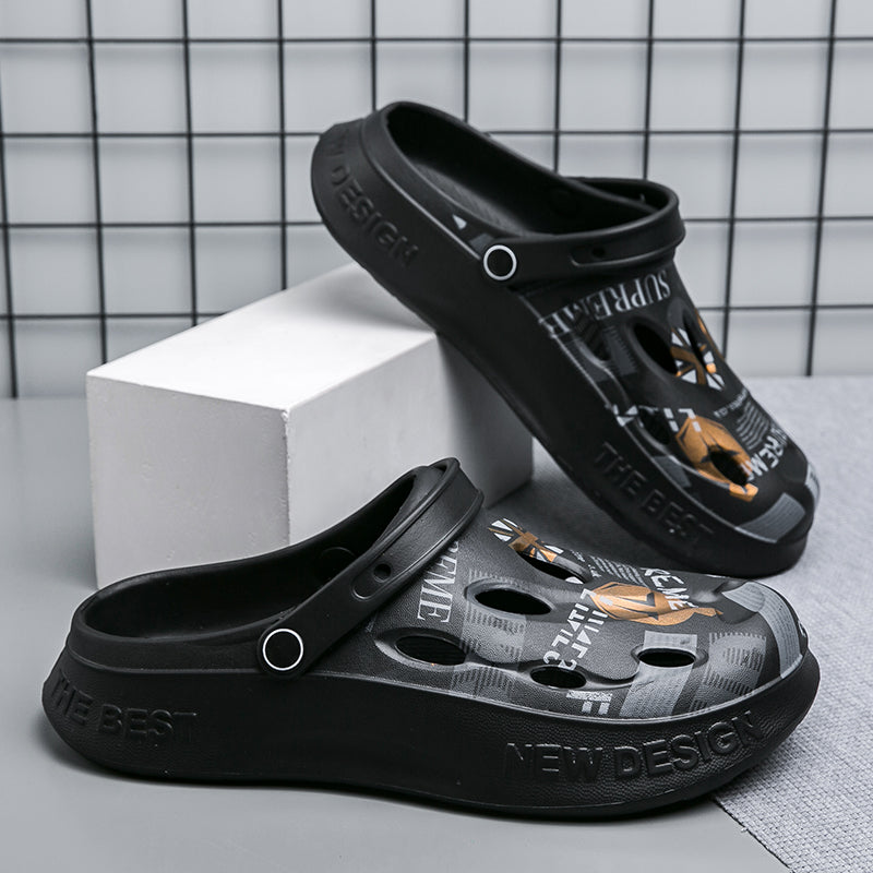 Lightweight Men's Clogs: Comfortable for Long Standing, Ultra Practical for Work Commutes