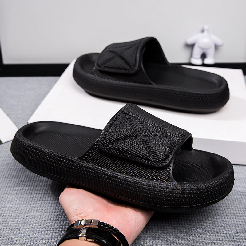 Adjustable Velcro Slippers: Tightness Adjustable at Will, Suitable for Both Wide and Narrow Feet