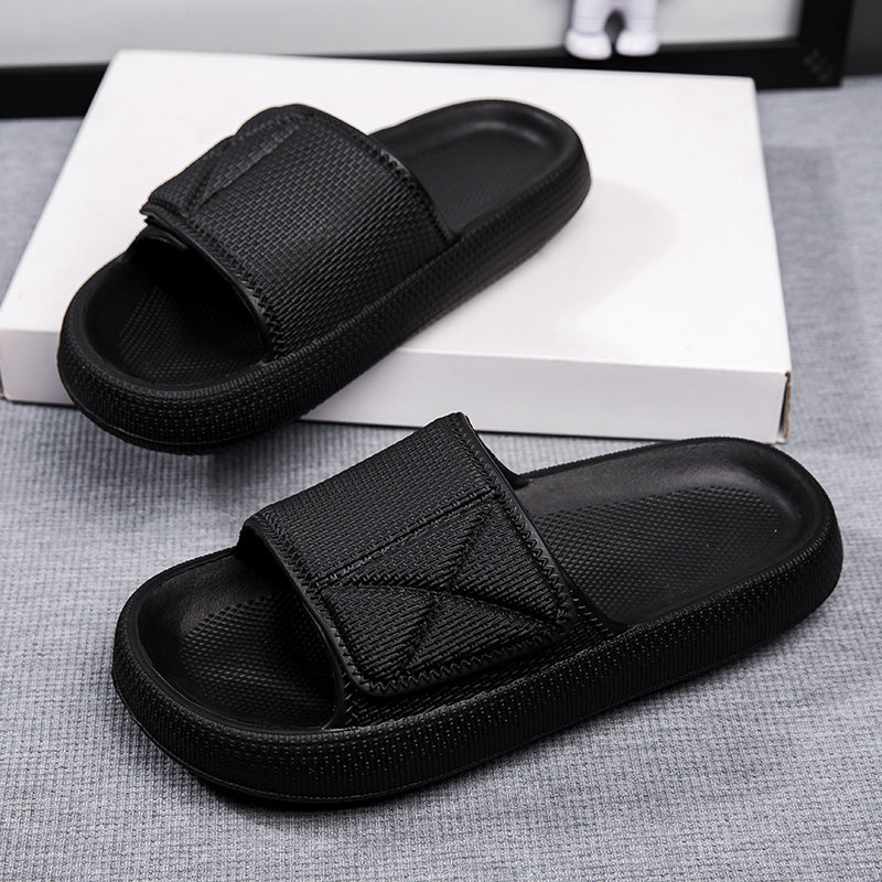 Adjustable Velcro Slippers: Tightness Adjustable at Will, Suitable for Both Wide and Narrow Feet