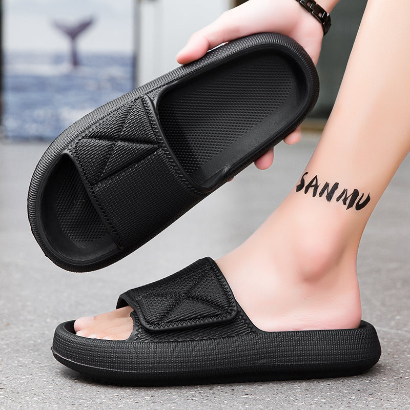 Adjustable Velcro Slippers: Tightness Adjustable at Will, Suitable for Both Wide and Narrow Feet