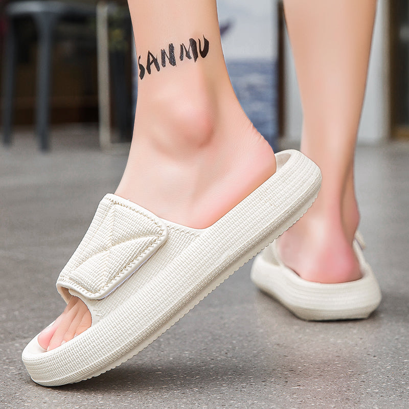 Adjustable Velcro Slippers: Tightness Adjustable at Will, Suitable for Both Wide and Narrow Feet