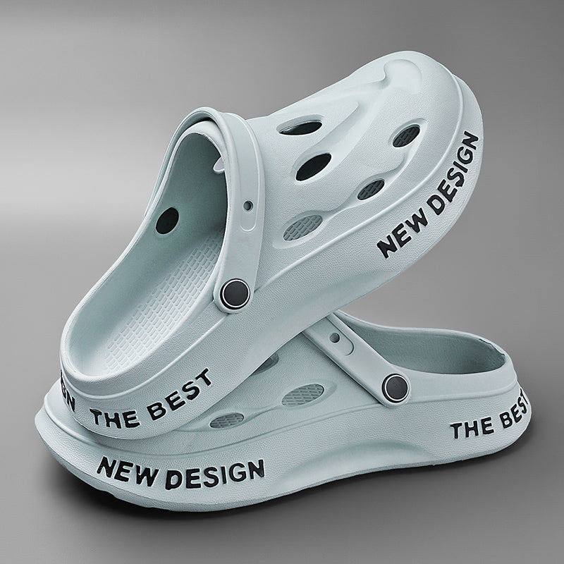 Men's Clogs: Breathable and Non-stuffy for Summer, Suitable for Both Outdoor and Home Use