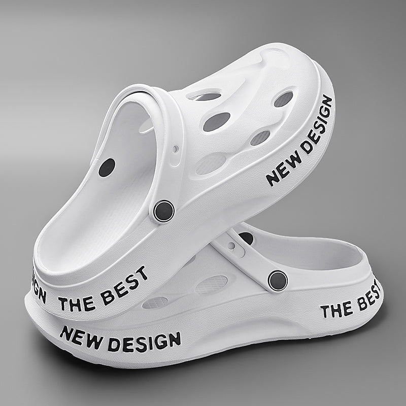 Men's Clogs: Breathable and Non-stuffy for Summer, Suitable for Both Outdoor and Home Use