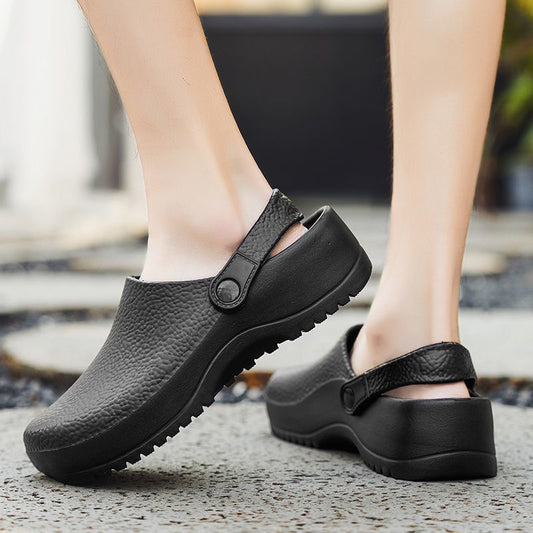 Waterproof Chef Work Shoes: Resistant to Soup Splatters, Easier to Clean the Upper