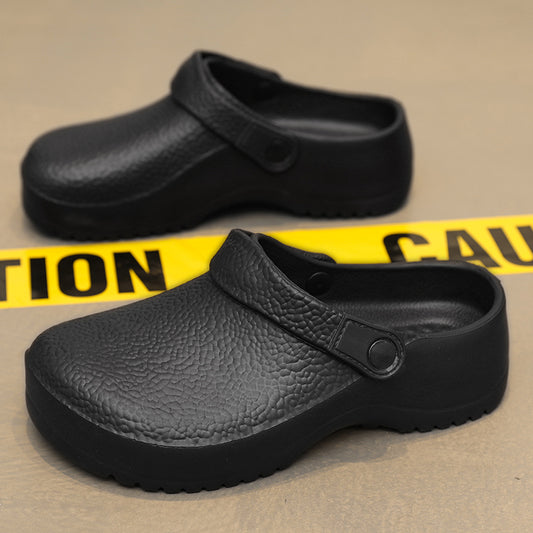 Waterproof Chef Work Shoes: Resistant to Soup Splatters, Easier to Clean the Upper