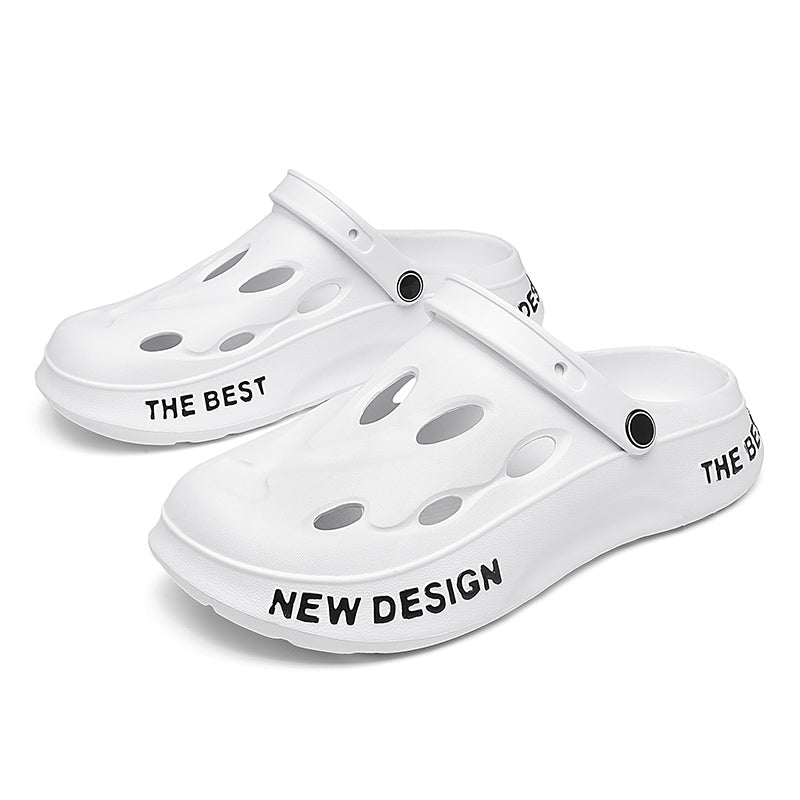 Men's Clogs: Breathable and Non-stuffy for Summer, Suitable for Both Outdoor and Home Use