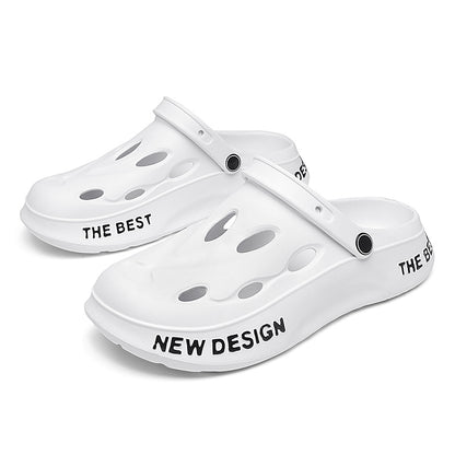 Men's Clogs: Breathable and Non-stuffy for Summer, Suitable for Both Outdoor and Home Use