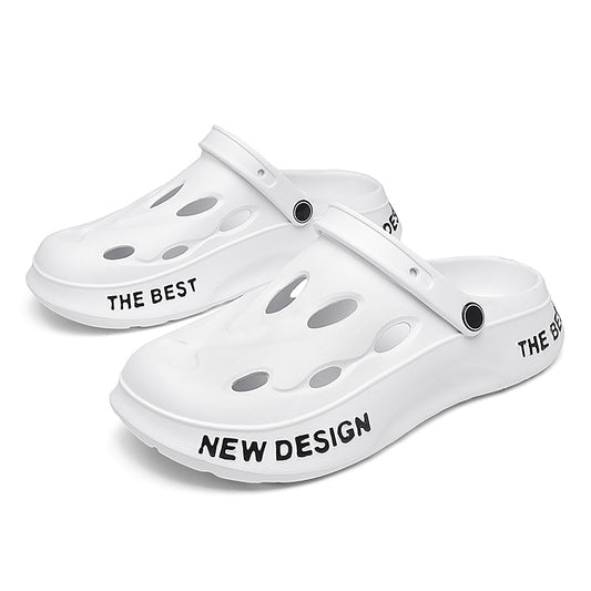 Men's Clogs: Breathable and Non-stuffy for Summer, Suitable for Both Outdoor and Home Use