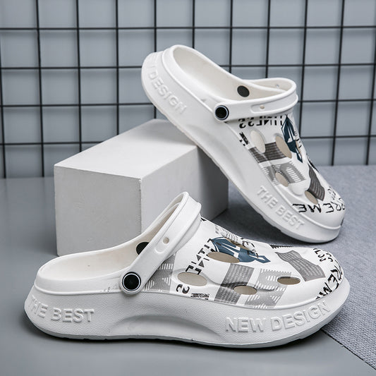 Lightweight Men's Clogs: Comfortable for Long Standing, Ultra Practical for Work Commutes