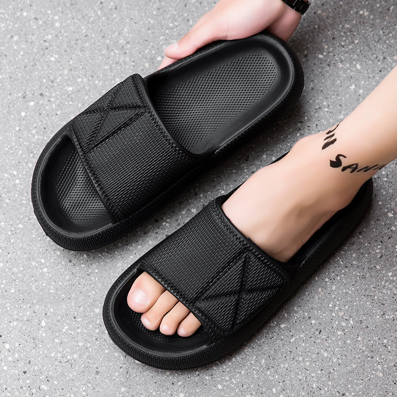 Adjustable Velcro Slippers: Tightness Adjustable at Will, Suitable for Both Wide and Narrow Feet