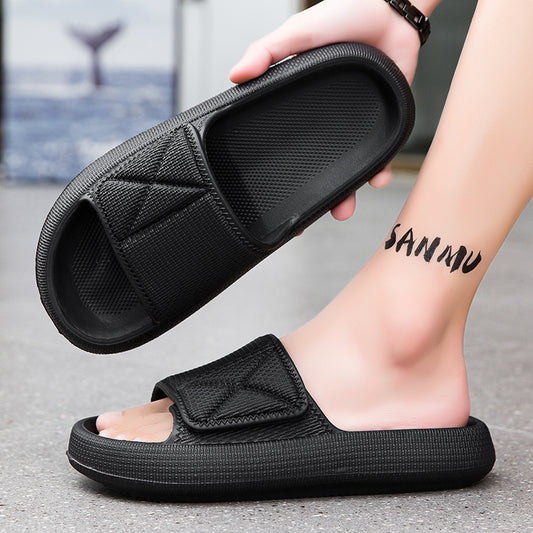 Adjustable Velcro Slippers: Tightness Adjustable at Will, Suitable for Both Wide and Narrow Feet
