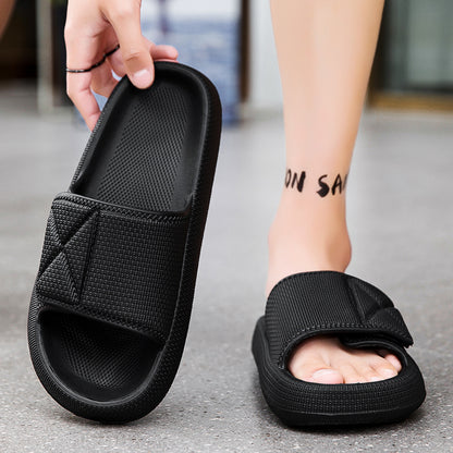 Adjustable Velcro Slippers: Tightness Adjustable at Will, Suitable for Both Wide and Narrow Feet